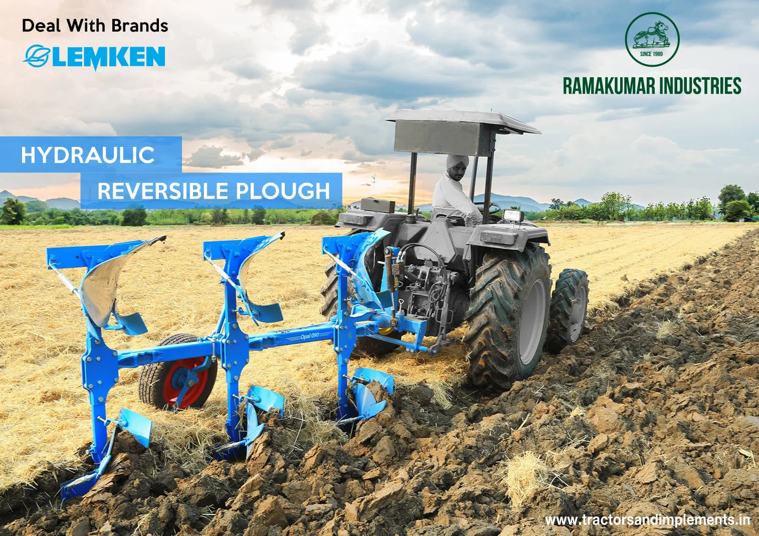 Lemken hydraulic Reversible - Ramakumar industries
